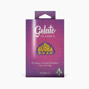 Gelato - Gelato - 1g Classics Cart - Bubba Kush