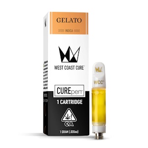 West Coast Cure - Gelato 1g Vape Cart (WCC)