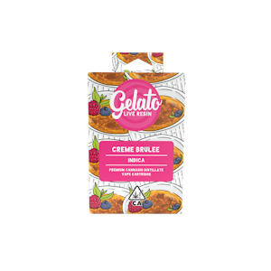 GELATO - Gelato - 1g Live Resin Cart - Creme Brulee