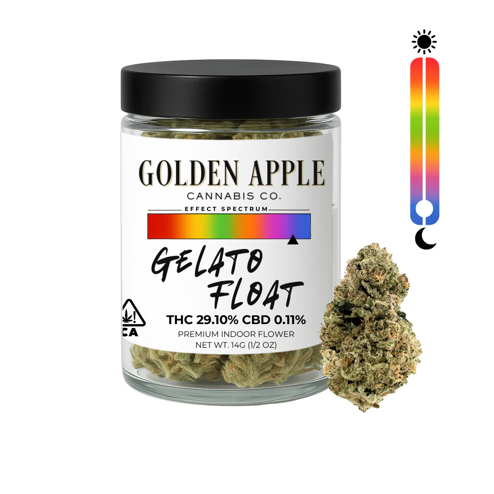 Golden Apple Cannabis Co. - Gelato Float | Indoor | Indica | 14g Main Image