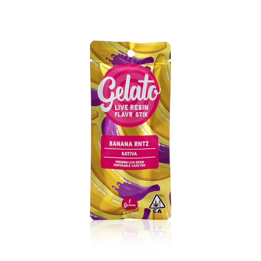 Gelato - Gelato Live Resin All In One 1g Banana Rntz Main Image
