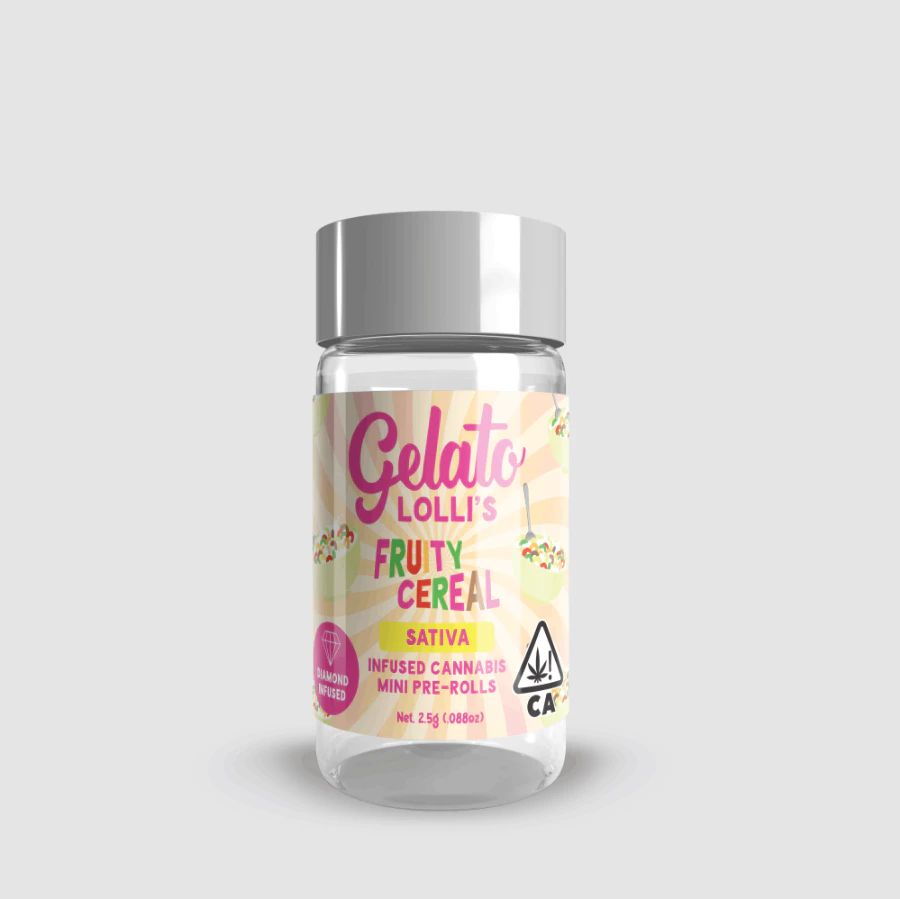 Gelato - Gelato Lolli Infused 5pk Prerolls 3g Fruity Cereal Main Image