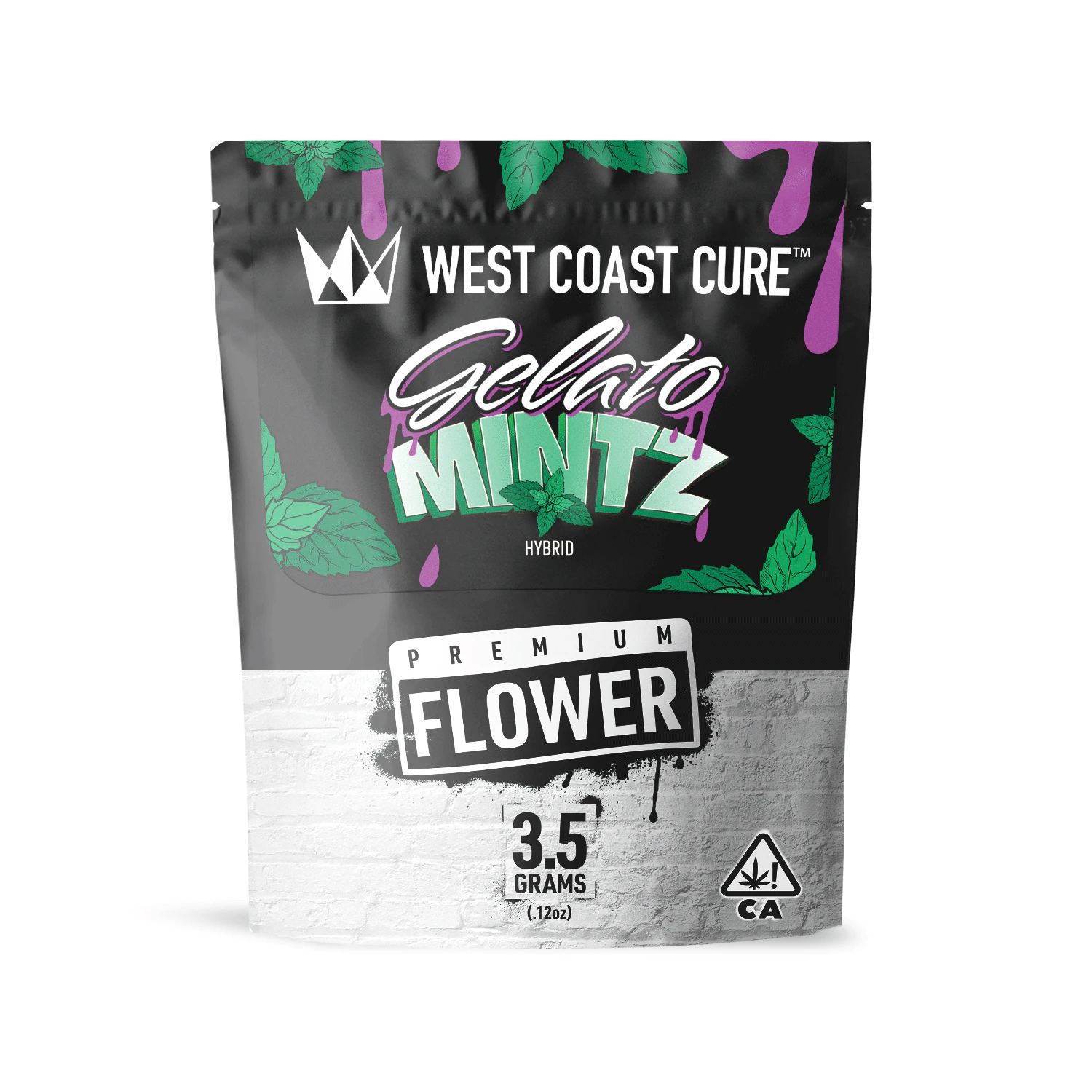 West Coast Cure - WCC | Flower | WCC Premium | Gelato Mintz | 3.5g Main Image
