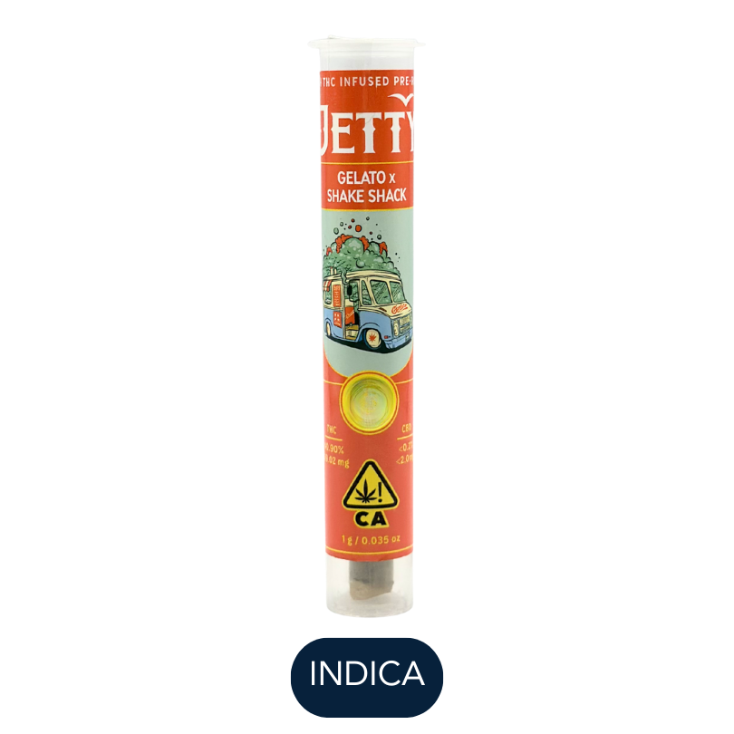 High THC - Gelato x Shake Shack - Infused Preroll - 1.0g