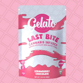 Gelato Last Bite Cones - Strawberry
