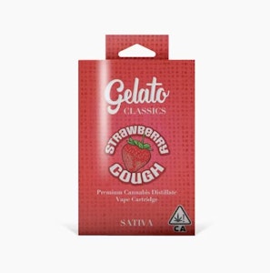 Gelato - GELATO: Strawberry Cough 1g Classics Vape Cart (S)