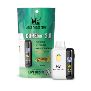 WCC | CUREbar | Live Resin | Gelato Z | 1g