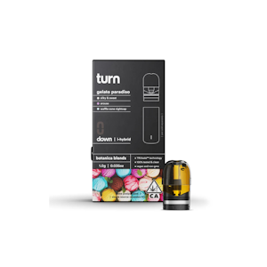 TURN - Gelato Paradiso (I-H) | 1g Botanica Blends AIO | Turn