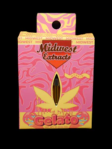MIDWEST EXTRACTS - Midwest Extracts Gelato 1g Cart