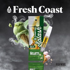 FRESH COAST - Splash Cart Live Resin/Liquid Diamonds Gelatti 1g