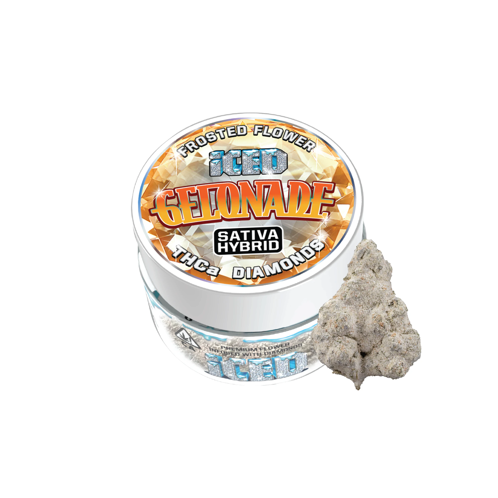 ICED - Iced | Frosted Infused Flower | Gelonade | 3.5g Main Image
