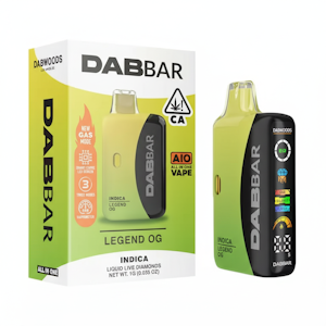 DABWOODS - Legend OG | DABBAR | Liquid Diamond All-In-One | 1g
