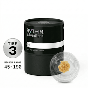 RYTHM - Rythm | 95 Cookies | Tier 3 Solventless Live Rosin | 2grams