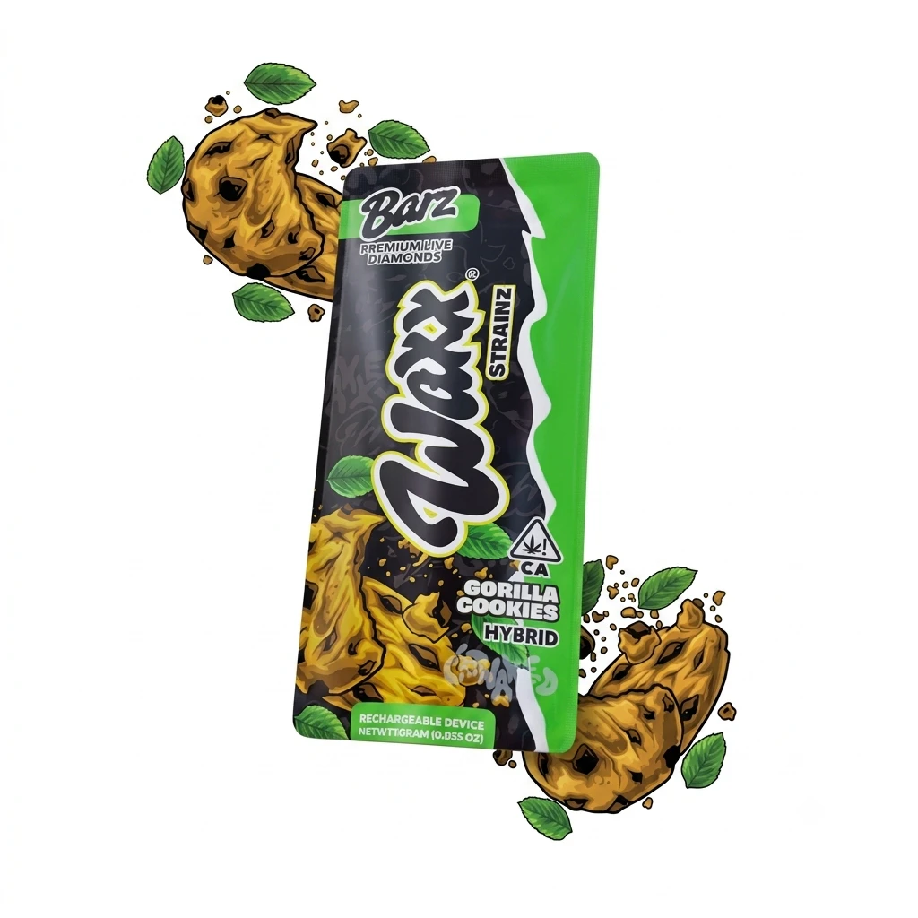 Waxx - Waxx Barz - Disposable - Gorilla Cookies 1g Main Image