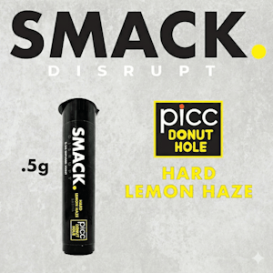 PICC - SMACK. | Infused Pre-roll | .5G SINGLE | Hard Lemon Haze (S)