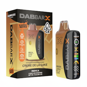 DABWOODS - Creme De La Cake | DABBAR X Exotic Series | Liquid Diamond All-In-One | 1g