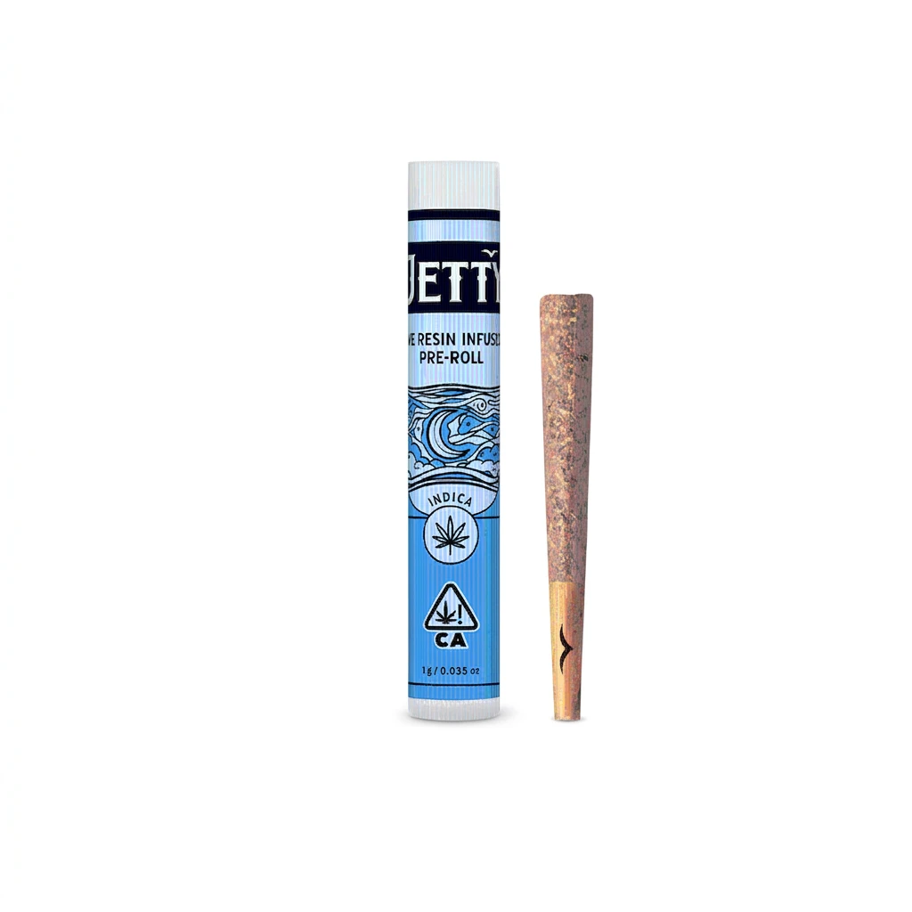 Jetty Extracts - Jetty - Preroll - Live Resin - Grape Ape x Purple Punch - 1g Main Image