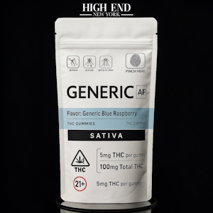 Generic AF - Generic AF | Generic Blue Raspberry | 100mg (20 servings)