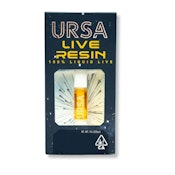 URSA 1g Indiana Bubbleyum Live Resin Cartridge