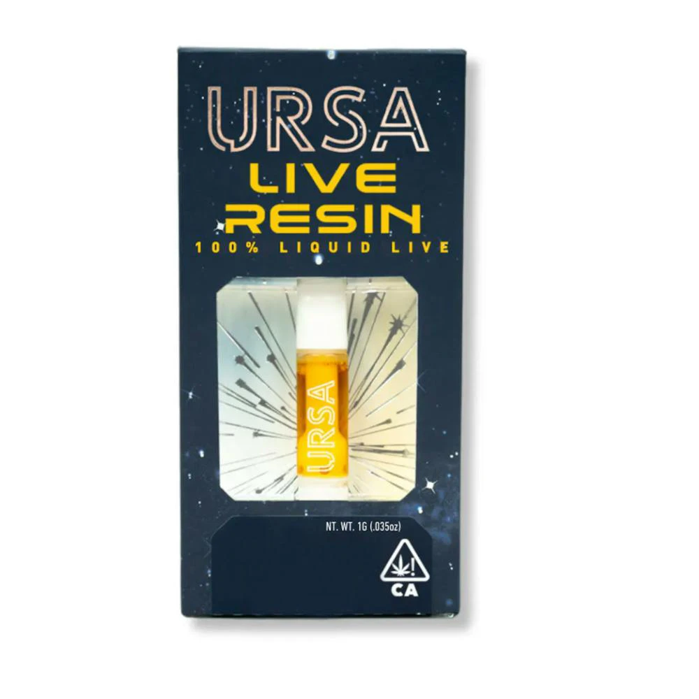 URSA Extracts - URSA 1g Sour Lambs Bread Live Resin Cartridge Main Image