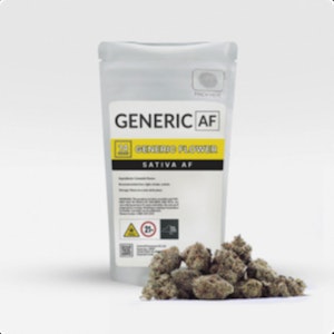 GENERIC AF - Generic AF - Mandarin Jack (Sativa Blend) - 14g