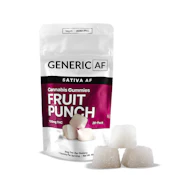Generic AF - Fruit Punch - 100mg - 5mg x 20ct - Edibles