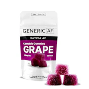 Generic AF - Grape - 100mg - 5mg x 20ct - Edibles