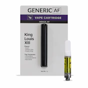 King Louis XIII | Vape cart 510 | 1g | Generic AF