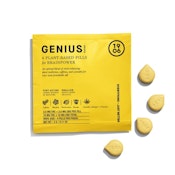 GENIUS | Discovery pouch | THC:CBD:CBG | Drops | 10mg/4pk (1906)