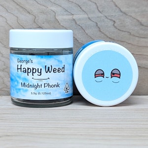 George's Happy Weed - Midnight Phonk | 3.5g Jar | George's Happy Weed