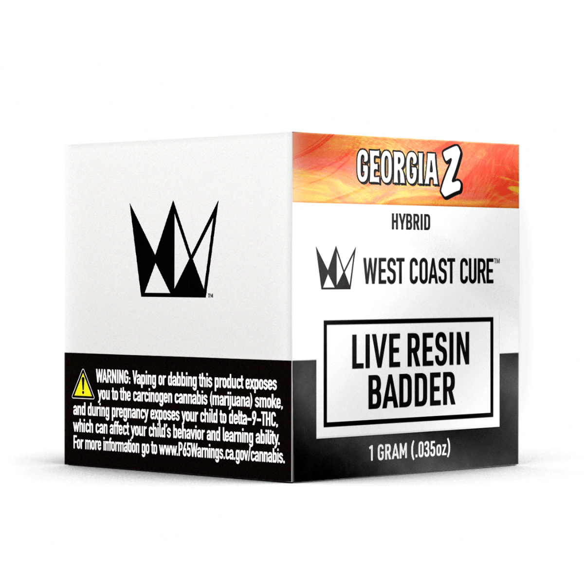 West Coast Cure - Georgia Z (H) | 1g Live Resin Badder | West Coast Cure Main Image