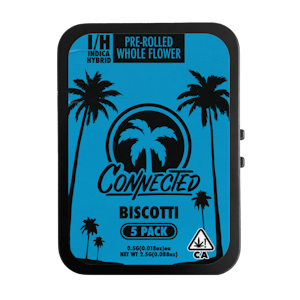 CONNECTED CANNABIS CO - Ghost OG (S-H) | .5g 5pk Prerolls | Connected