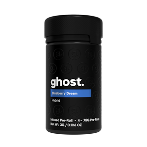 ghost. - Ghost | Preroll | Infused | 4 Pack | Blueberry Dream | 3g