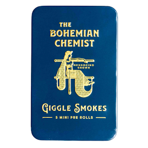 THE BOHEMIAN CHEMIST - The Bohemian Chemist - Giggle Smokes - Apricot Hill - Preroll Pack - 5pk - 2.5g