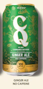 CQ Ginger Ale Cannabis Infused Beverage 100mg