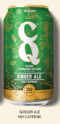 CQ Ginger Ale Cannabis Infused Beverage 100mg