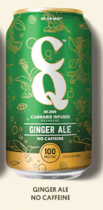 CQ - CQ Ginger Ale Infused Cannabis Beverage 100mg
