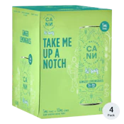 Ginger Lemongrass | hi boy 12oz (4pk) 5mg THC + 10mg CBD | Cann Social Tonic