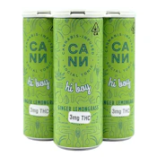 CANN - Hi Boys - Ginger Lemongrass - Drinks - 4pk - 5mg