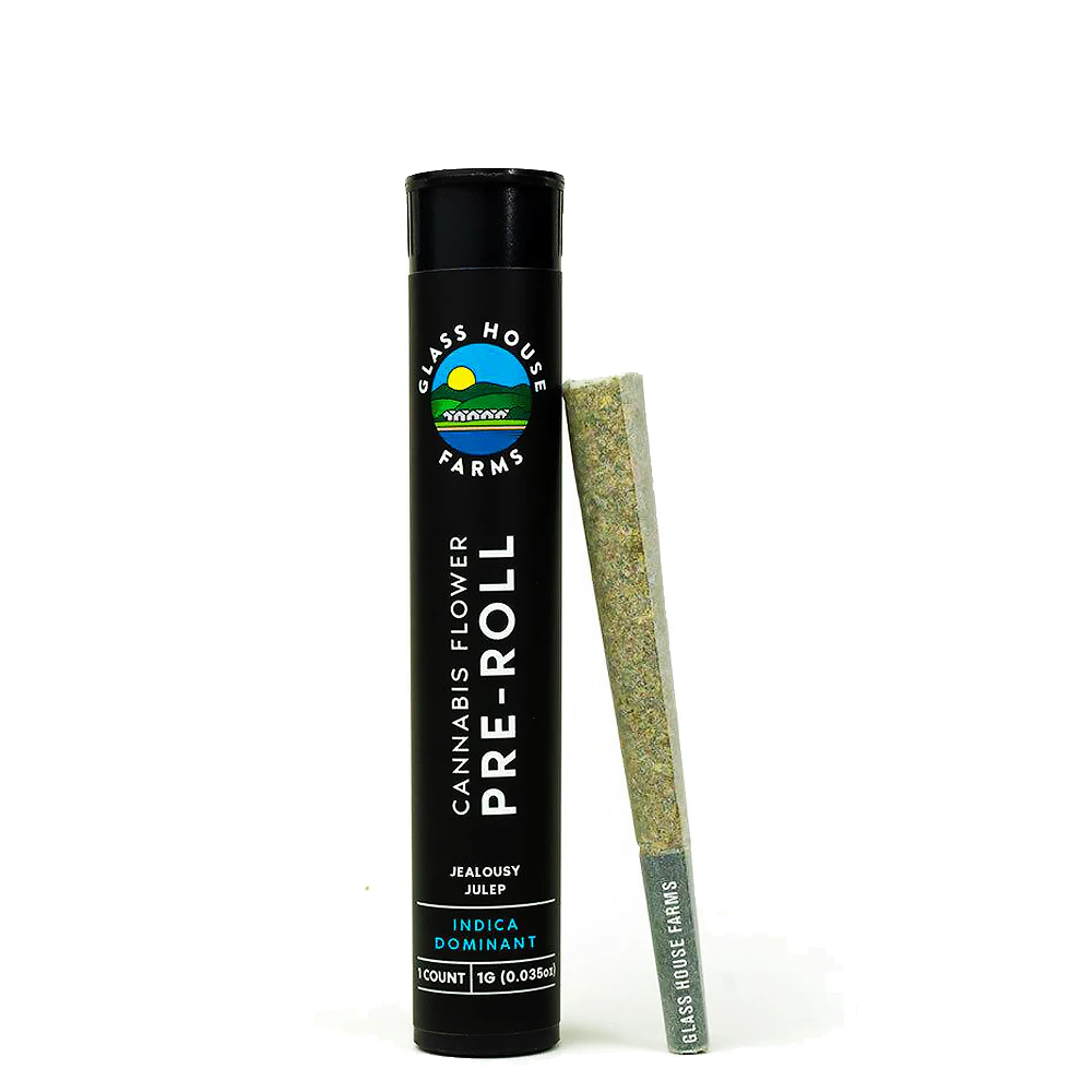 House Of Glass - Jealousy Julep Preroll (1g) Main Image