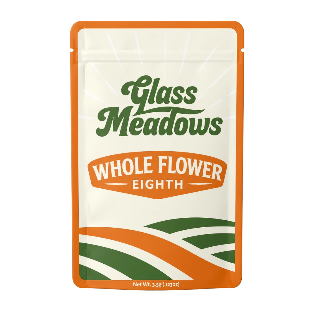 Glass Meadows - Glass Meadows - Flower - 3.5g Small Buds YeaNo 24.63% THC Main Image