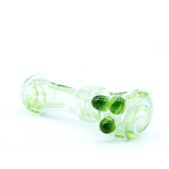 Glass Pipe - Light Green mix Color