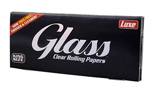 LA Wholesale Kings - Glass Clear Rolling Papers 1 1/4 50pk Booklet