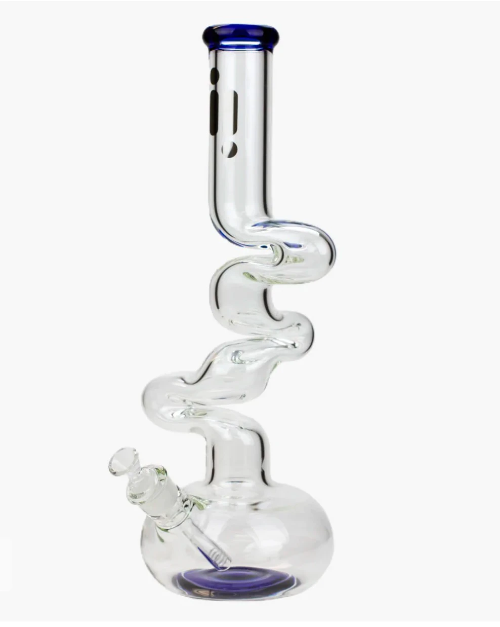 Diamond Leaf - Glass Water Pipe Main Image