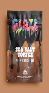 GLAZE - Glaze | Sea Salt & Toffee | 200mg Chocolate Bar