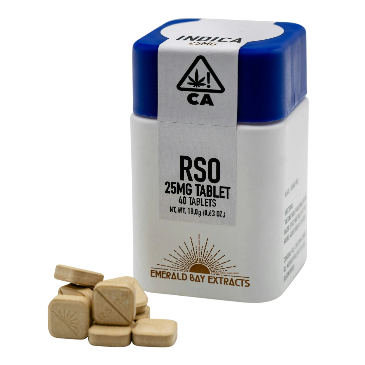 Emerald Bay Extracts - Glitter Bomb (I) | 25mg 40pk RSO Tablets | Emerald Bay Extracts Main Image