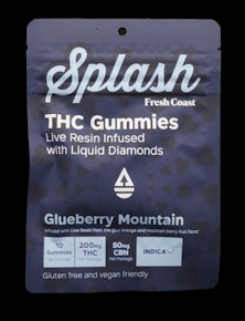 Gummy Splash-10x20mg-FCE-Glueberry Mountian