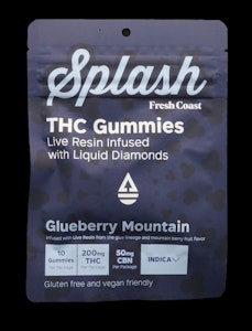 Fresh Coast - Gummy Splash-10x20mg-FCE-Glueberry Mountian