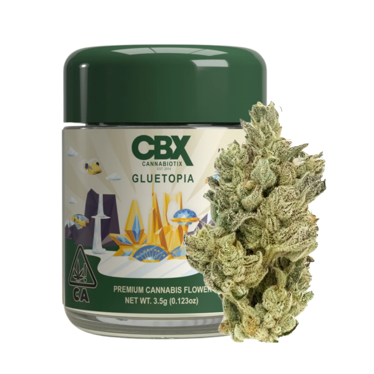 CBX: Cannabiotix - Gluetopia (H) | 3.5g Premium Flower | CBX Main Image