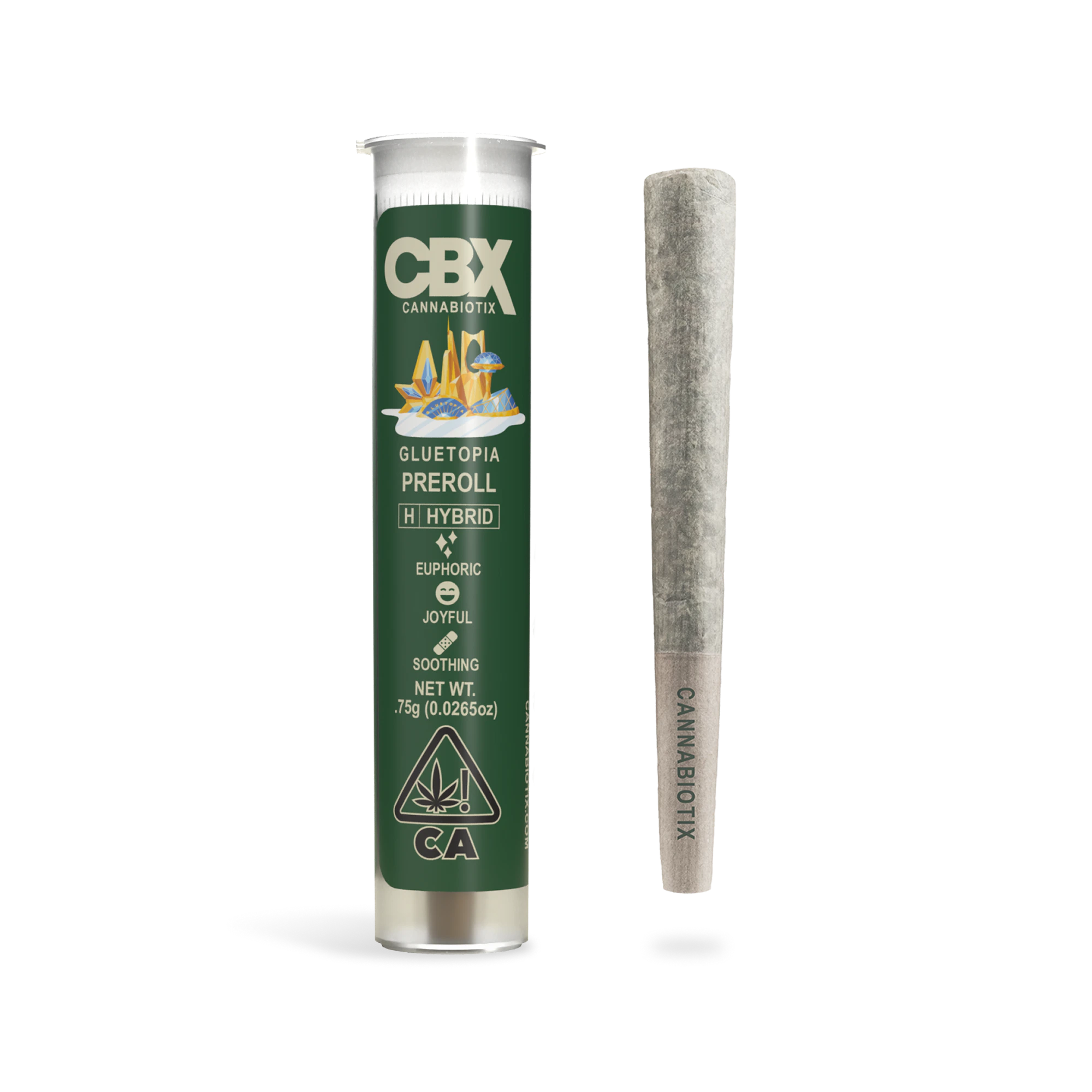 CBX: Cannabiotix - Gluetopia | Pre-Roll | 0.75g Main Image